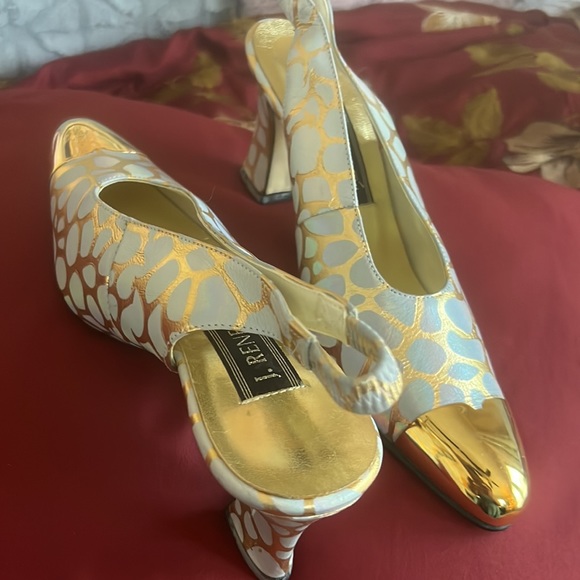 J. Renee Shoes for you!! The gold metal tip is stunning!! - Picture 3 of 4